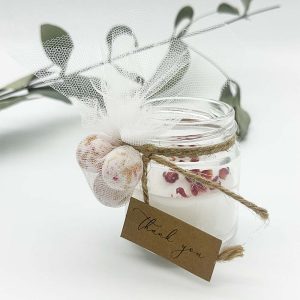 ΜΠΟΜΠΟΝΙΕΡΑ ΓΥΑΛΙΝΟ ΒΑΖΑΚΙ ΜΕ ΚΕΡΙ ΚΑΙ ΑΠΟΞΗΡΑΜΕΝΑ ΛΟΥΛΟΥΔΙΑ VAGK