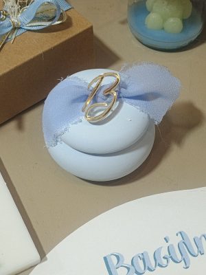 ΜΠΟΜΠΟΝΙΕΡΑ ΒΑΖΑΚΙ ΣΙΕΛ MACARON ΜΕ PLEXIGLASS ΜΟΝΟΓΡΑΜΜΑ KL960