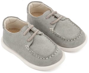 Καστόρινο Δετό Μοκασίνι BW4315 Γκρι