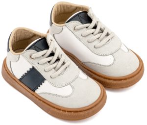 Δίχρωμο Δετά Sneaker EXC5309  Λευκό Μπλε