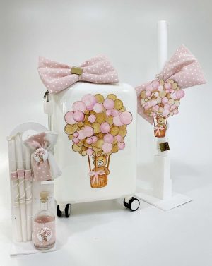 ΣΕΤ ΒΑΠΤΙΣΗΣ ΑΡΚΟΥΔΑΚΙ ΜΕ ΜΠΑΛΟΝΙΑ k24-010