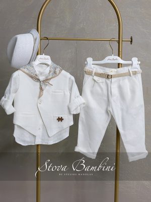 ΒΑΠΤΙΣΤΙΚΟ ΚΟΥΣΤΟΥΜΙ STOVA BAMBINI SS26B1