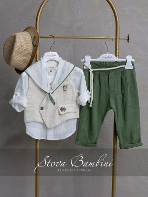 ΒΑΠΤΙΣΤΙΚΟ ΚΟΥΣΤΟΥΜΙ STOVA BAMBIBI SS26Β6