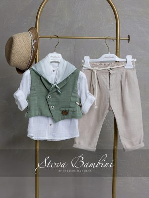 ΒΑΠΤΙΣΤΙΚΟ ΚΟΥΣΤΟΥΜΙ STOVA BAMBINI SS26B8