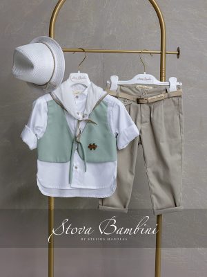 ΒΑΠΤΙΣΤΙΚΟ ΚΟΥΣΤΟΥΜΙ STOVA BAMBINI SS26B26