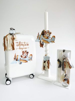 ΣΕΤ ΒΑΠΤΙΣΗΣ ΠΙΛΟΤΟΣ ΑΡΚΟΥΔΑΚΙ tra25-003