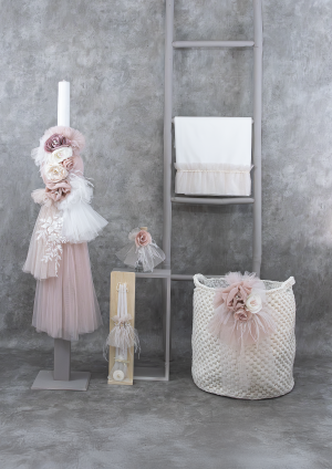 Σετ Βάπτισης "Vintage Rose" e739