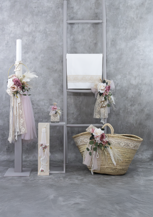 Σετ Βάπτισης "Vintage" e737