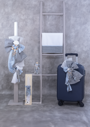 Σετ Βάπτισης "Blue Ballons" e708