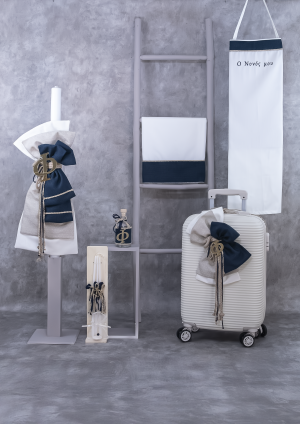 Σετ Βάπτισης "Monogram Chic" e709