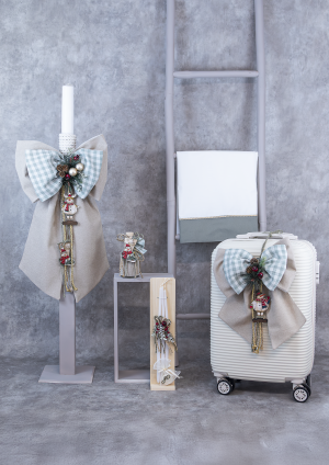 Σετ Βάπτισης "Vintage Christmas" e721