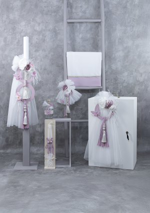 Σετ Βάπτισης "Butterfly Hoops"  e747