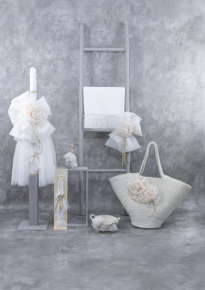 Σετ Βάπτισης "Golden Dalia" e749