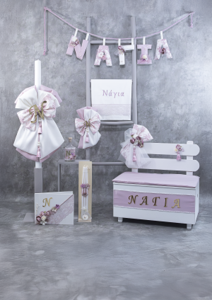 Σετ Βάπτισης "Sissy Bow" e745