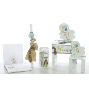 ΣΕΤ ΒΑΠΤΙΣΗΣ ΓΡΑΦΕΙΟ ΜΕ ΑΡΚΟΥΔΑΚΙ skb2323