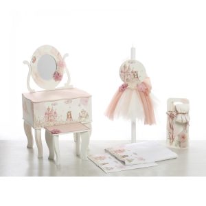 ΣΕΤ ΒΑΠΤΙΣΗΣ ΜΠΟΥΝΤΟΥΑΡ ΜΕ ΘΕΜΑ ΠΡΙΓΚΙΠΙΣΣΑ ΚΑΙ ΚΑΣΤΡΟ 2602