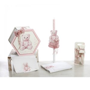 ΣΕΤ ΒΑΠΤΙΣΗΣ Pink Bear 2626