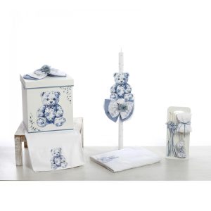 ΣΕΤ ΒΑΠΤΙΣΗΣ Vintage Blue Bear 2627