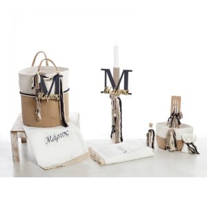 ΣΕΤ ΒΑΠΤΙΣΗΣ ΚΑΛΑΘΙ ΜΕ ΜΟΝΟΓΡΑΜΜΑ 2632